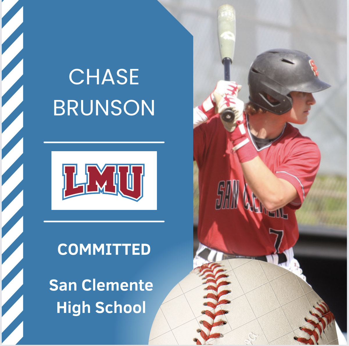Chase Brunson Athlete Recruiting Story – Committed to Loyola Marymount University