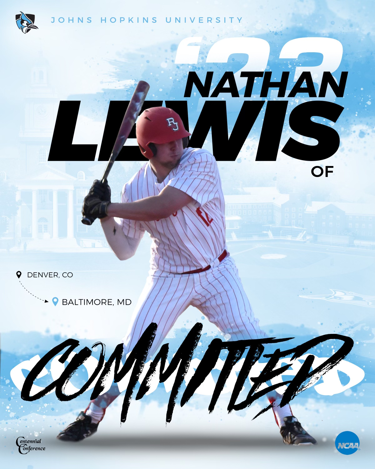 Nathan Lewis Athlete Recruiting Story – Committed to Johns Hopkins University