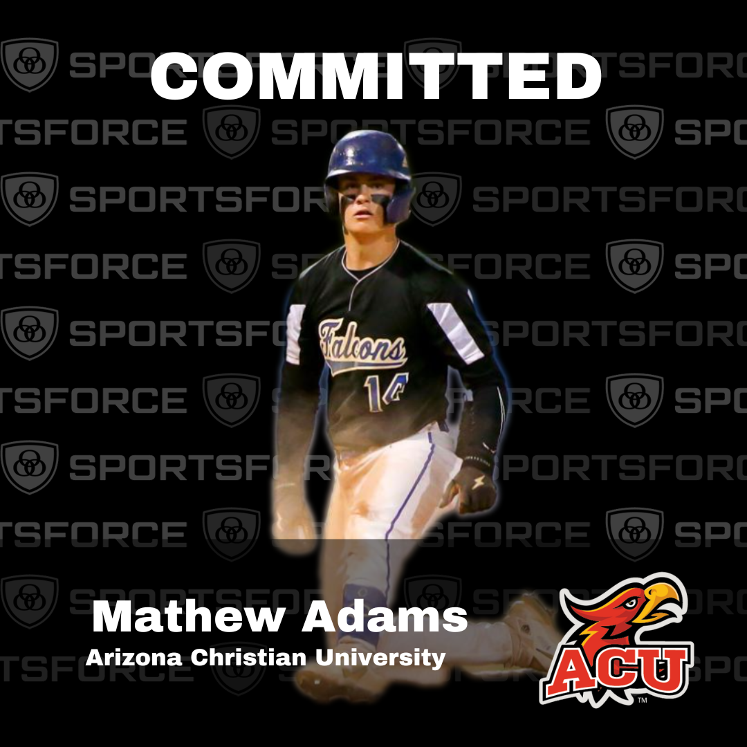 Mathew Adams Athlete Recruiting Story – Committed to Arizona Christian University